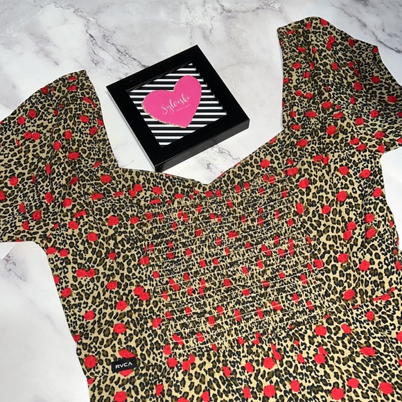 🔥RVCA FENCED DRESS NWT - Picture 9 of 9